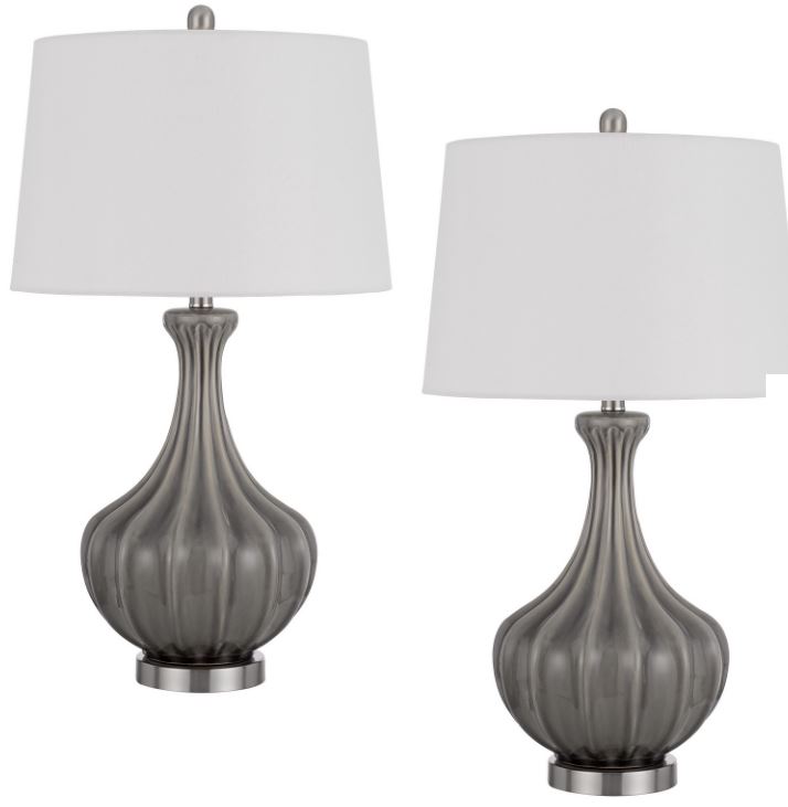 slate grey lamp