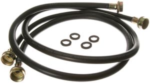 GE® 2 Pack 4' Rubber Washer Hoses 