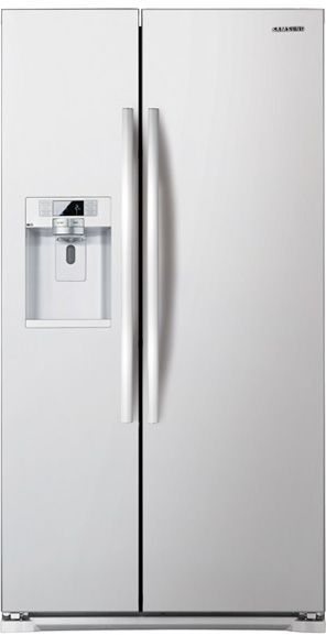 Samsung 24.5 Cu. Ft. Side-by-Side Refrigerator-White
