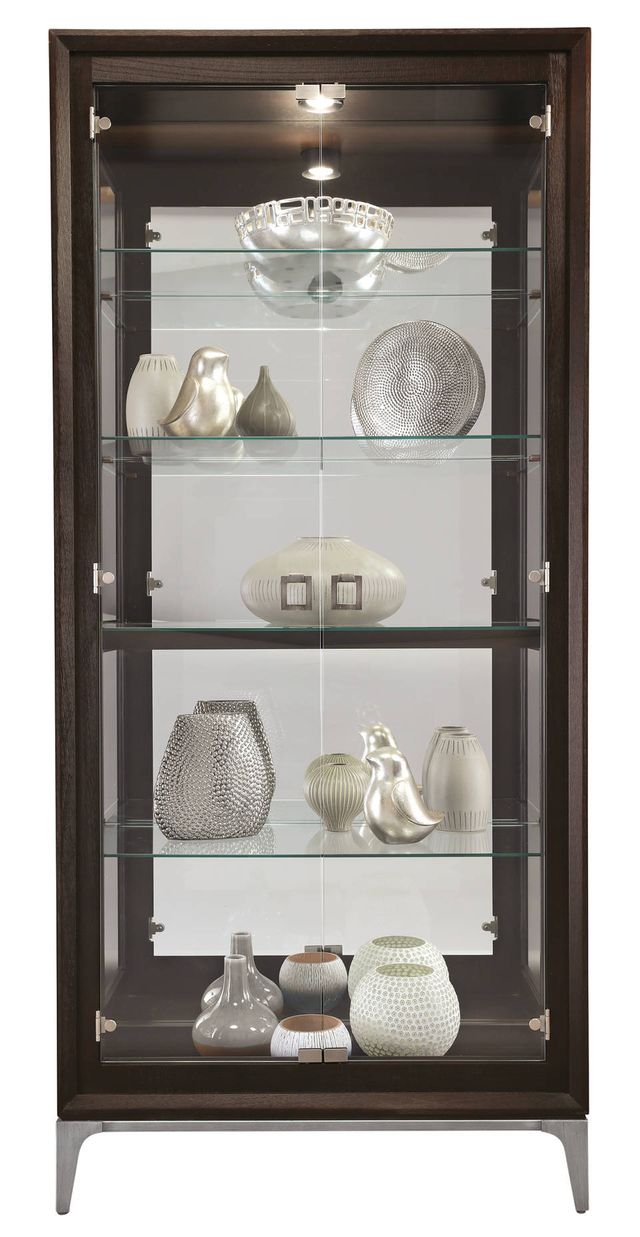 Howard Miller® Sheena Aged Mocha Curio Cabinet