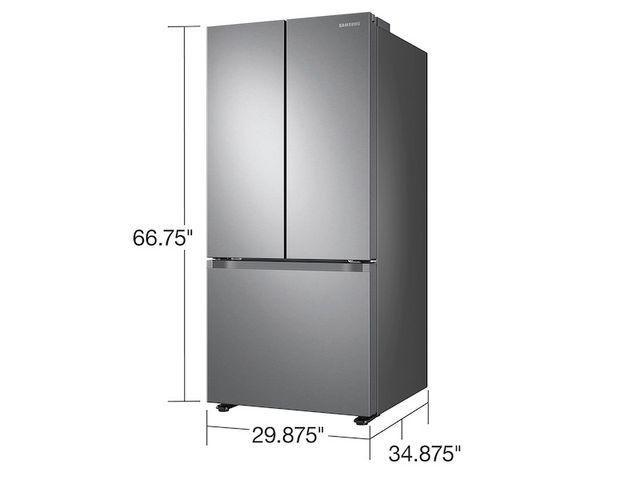 Samsung 22.0 Cu. Ft. Fingerprint Resistant Stainless Steel French Door Refrigerator 1