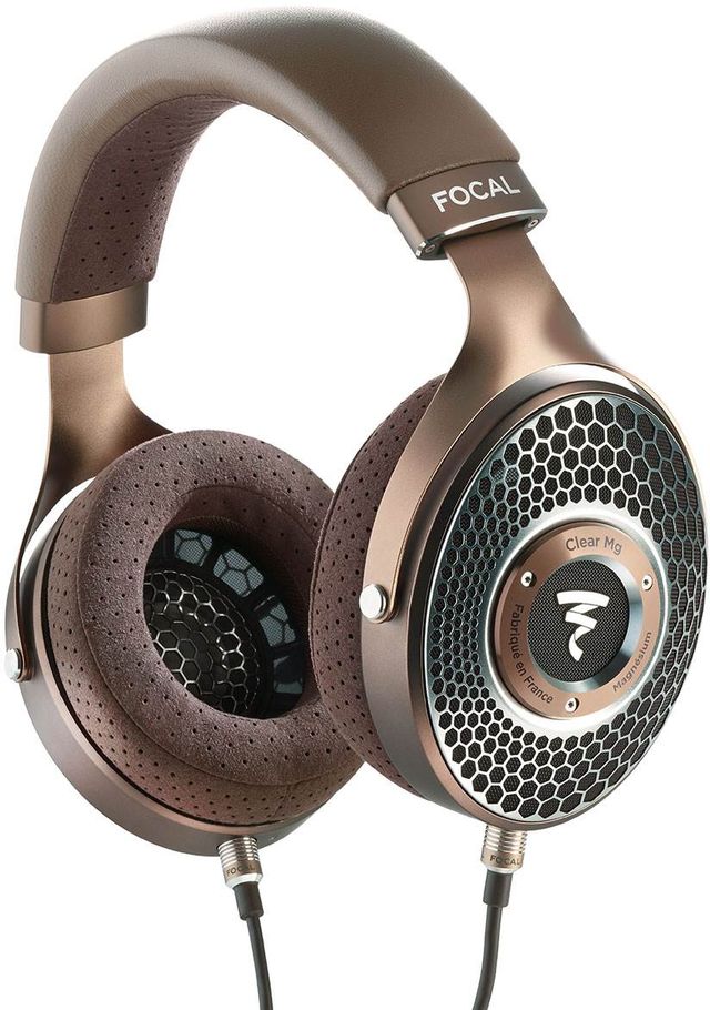 Focal® Clear Mg Chestnut and Mixed Metals Over-Ear Headphones 0