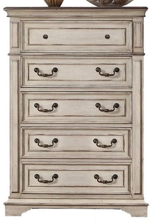 New Classic® Home Furnishings Anastasia Antique Bisque Chest