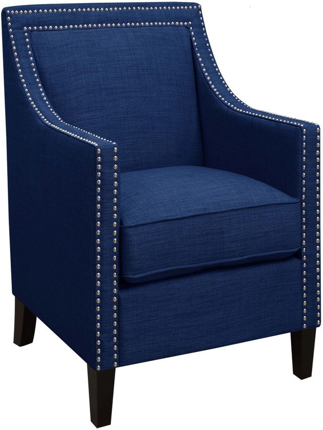 Elements International Erica Heirloom Blue Chair 