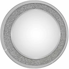 Signature Design by Ashley® Kingsleigh Silver Round Accent Mirror