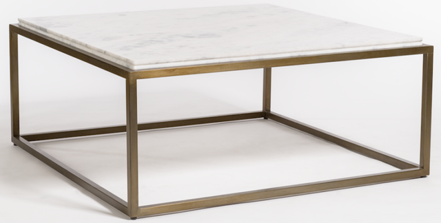Alder & Tweed Furniture Company Beckett Marble Coffee Table-0