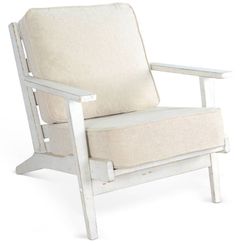 Sunny Designs™ Marina White Sand Accent Chair