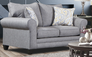 Magnolia Upholstery Designs Style 4200 Sly Tweed Loveseat