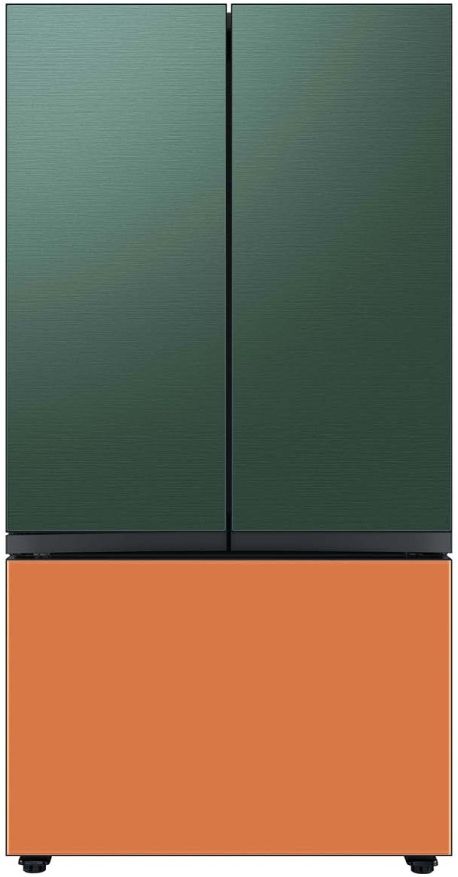 Samsung Bespoke 18" Emerald Green Steel French Door Refrigerator Top Panel 8