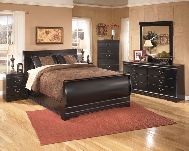 Panneau de pied de lit double double Huey Vineyard, noir, Signature Design by Ashley® 4