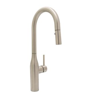 Yale Pull Down Kitchen Faucet Satin Nickel