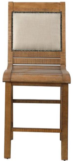 Progressive® Furniture Willow Distressed Pine Dining Chair-1