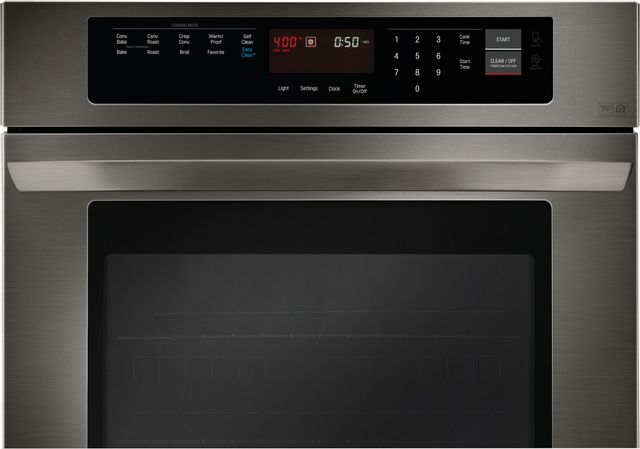 LG 29.75" Black Stainless Steel Electric Single Oven Built In 4
