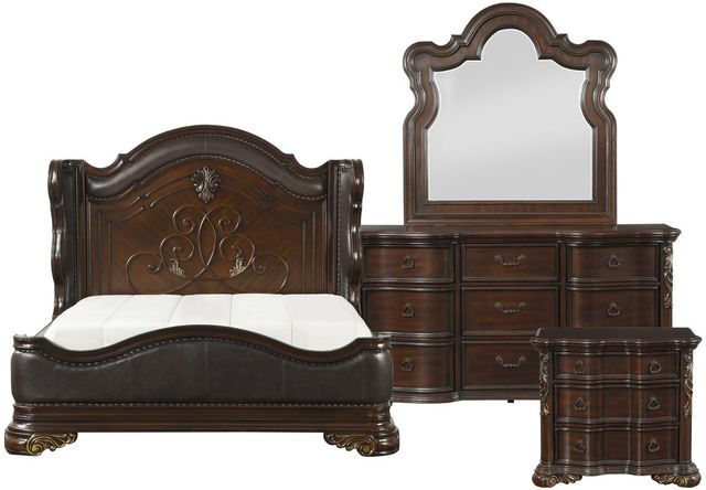 Homelegance® Royal Highlands 4 Piece Queen Bedroom Collection