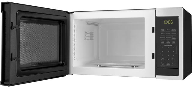 GE® 0.9 Cu. Ft. Stainless Steel Countertop Microwave 2
