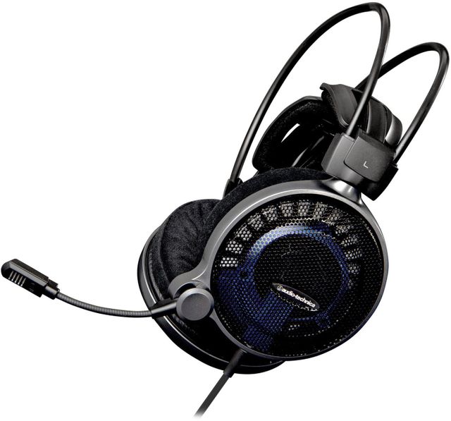 Audio-Technica® Black High-Fidelity Gaming Headset 0