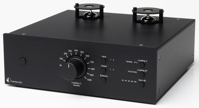 Pro-ject Tube Box DS2 Black Preamplifier