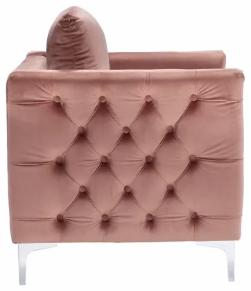 Signature Design by Ashley® Lizmont Blush Pink Accent Chair 3