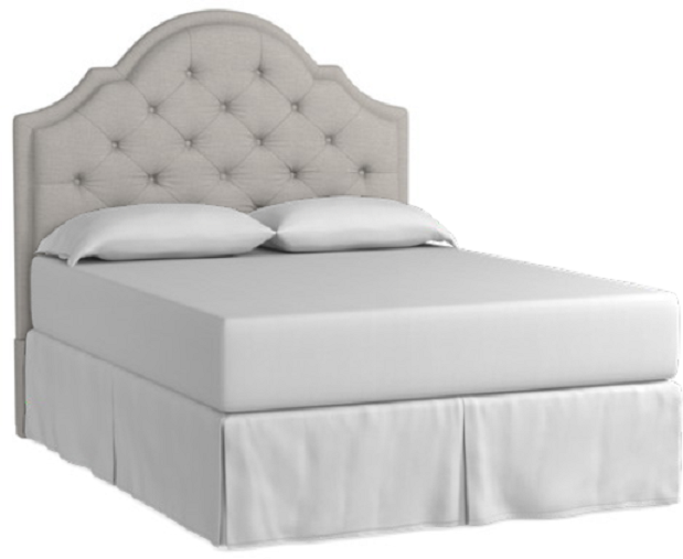 Bassett® Furniture Custom Upholstered Beds Barcelona Bonnet Twin Headboard