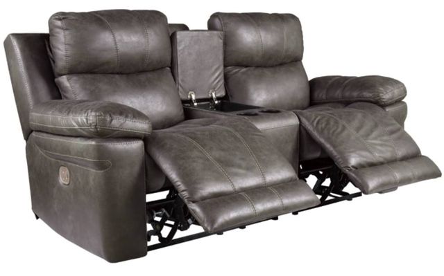 Signature Design by Ashley® Erlangen 2-Piece Midnight Living Room Set with Power Reclining Sofa-2