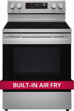 LG 30" Stainless Steel Free Standing Electric Convection Smart Range with Air Fry-LREL6323S