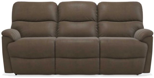 La-Z-Boy® Trouper La-Z-Time® Mink Reclining Sofa