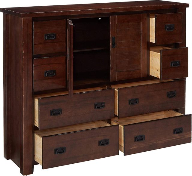 Progressive® Furniture Trestlewood Mesquite Pine Dresser 2