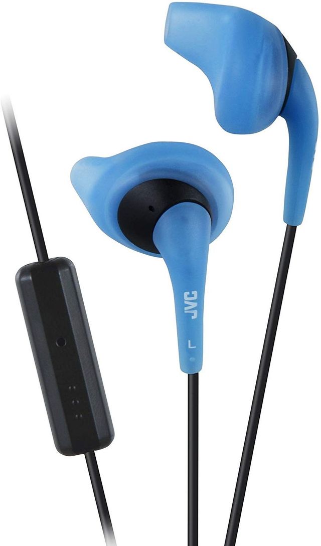 JVC HA-ENR15 Blue Gumy In-Ear Sports Headphones