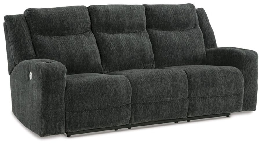 Mouttrie smoke power on sale reclining sofa