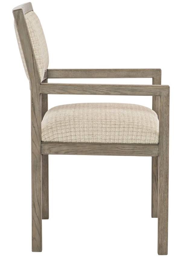 Bernhardt Mitcham Beige/Rustic Gray Arm Chair 1