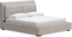 Signature Design by Ashley® Cabalynn Light Brown California King Upholstered Bed