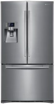 Samsung 23 cu. ft. Counter-Depth French Door Refrigerator-Stainless Platinum 0