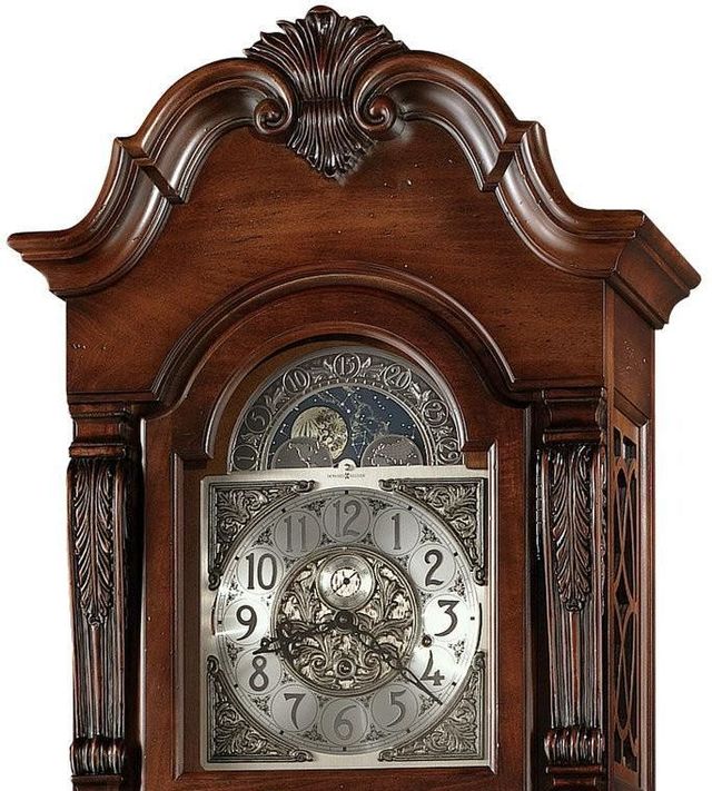 Howard Miller® Neilson Rustic Cherry Grandfather Clock 1
