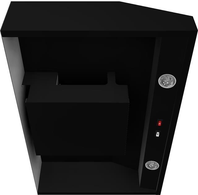 Vent A Hood® Premium Power Lung® 30" Black Under Cabinet Range Hood 1