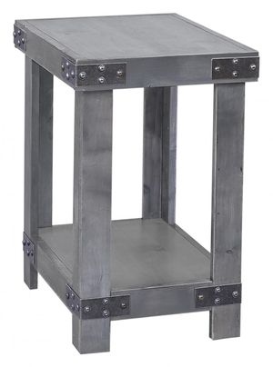 aspenhome® Industrial Ghost Black Chairside Table