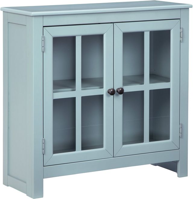 Signature Design by Ashley® Nalinwood Teal Accent Cabinet 0