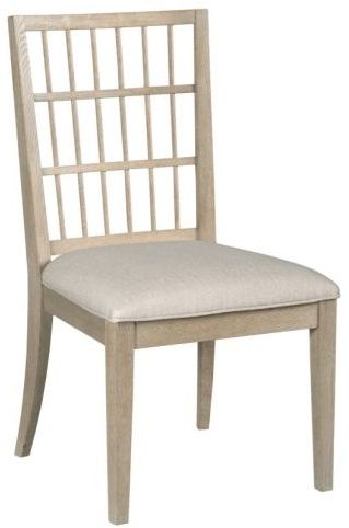 Kincaid® Symmetry Sand Fabric Side Chair
