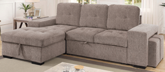 Furniture of America® Jamiya Light Gray Sectional