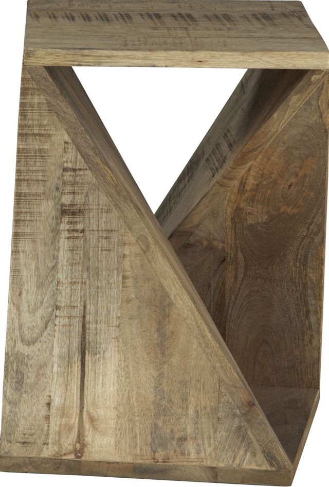 Signature Design by Ashley® Zalemont Distressed Brown Accent Table 1