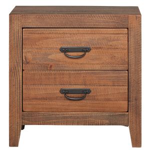 Palm Grove Rustic Brown Nightstand