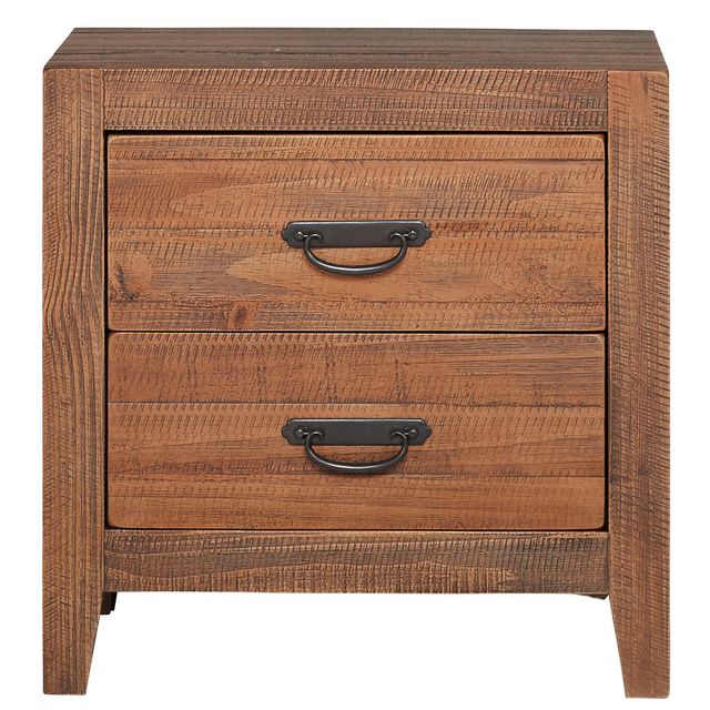 Palm Grove Rustic Brown Nightstand-0