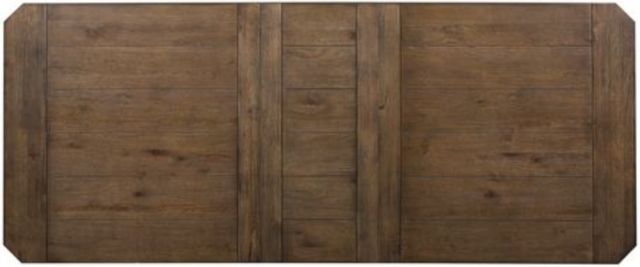 Liberty Artisan Prairie 7-Piece Aged Oak Trestle Table Set 3