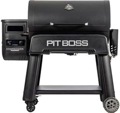 Pit Boss Grills Competition 1600 Wood Pellet Matte Black Freestanding Grill