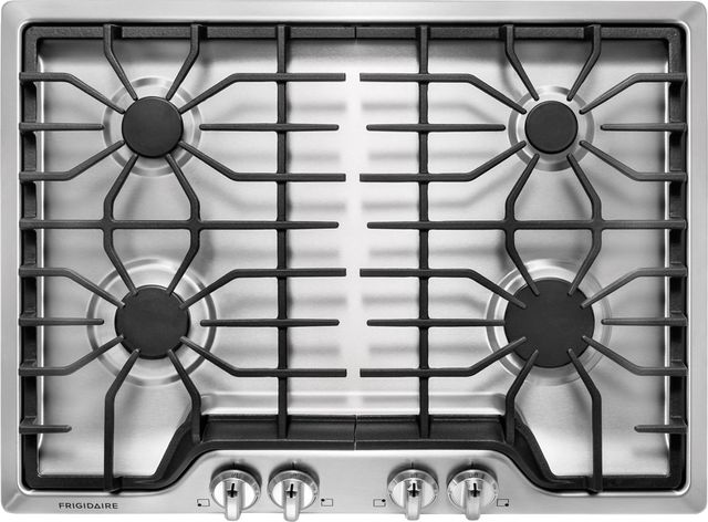 Frigidaire® 30" Stainless Steel Gas Cooktop 4