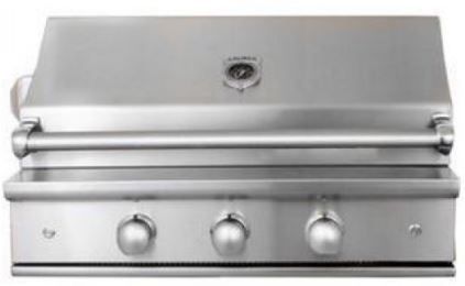 Caliber Crossflame Silver 35" Grill-Stainless Steel
