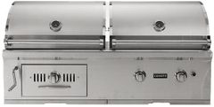 Coyote Centaur Hybrid 50" Built in Liquid Propane Gas/ Charcoal Grill-Stainless Steel