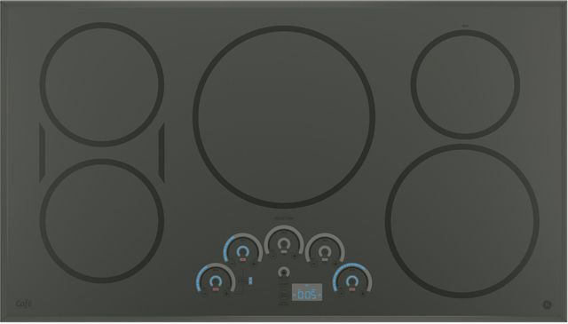 GE Cafe™ Series 36" Induction Cooktop-Flagstone Gray 1