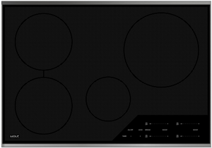 Wolf 30" Contemporary Induction Cooktop-Black
