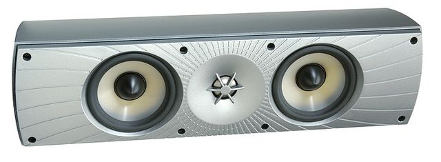 Cinema 110 Series Center Speaker / 3-driver, 2-way acoustic suspension, mineral-filled polymer enclosure / MagneShield / White