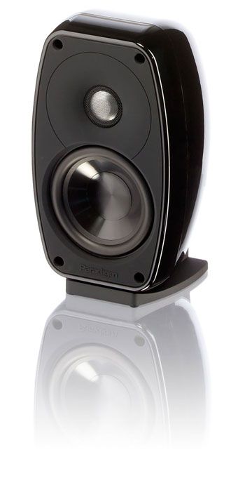 Paradigm® 2-driver, 2-way acoustic suspension, stand-mounted / wall-mounted Speaker-Black 0